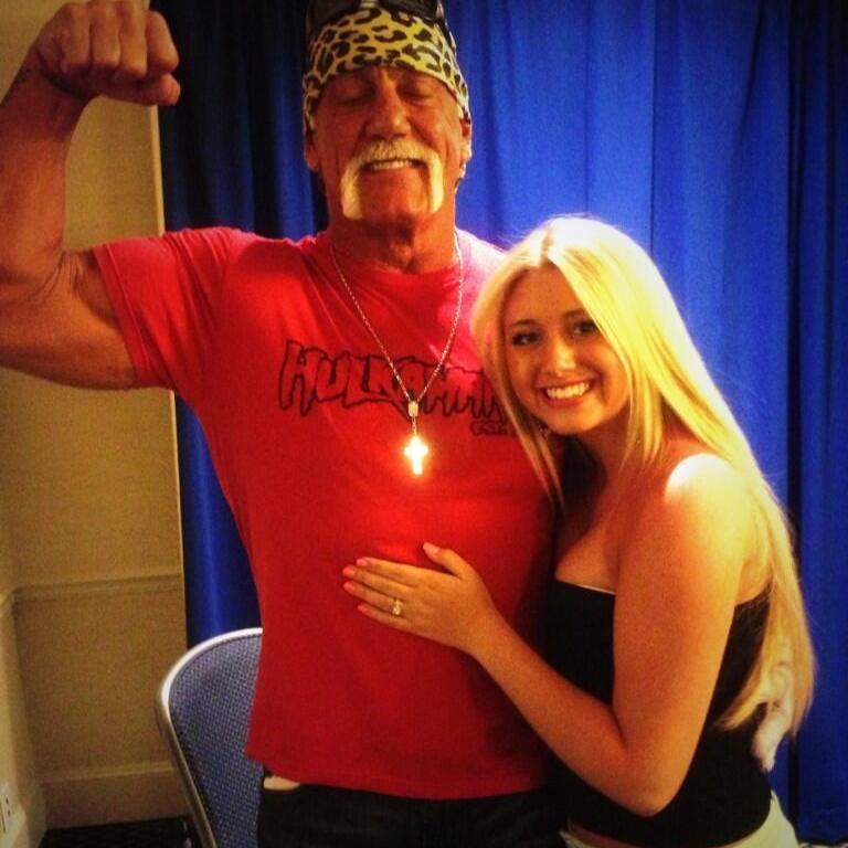 Baby Beefcake w/ Hulk Hogan